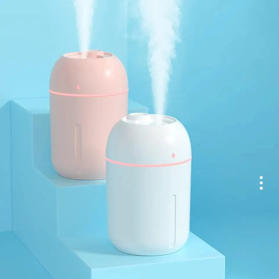 330ML New Design Mini USB Portable Cool Mist Air Humidifier Essential Oil Aroma Diffuser With Led
