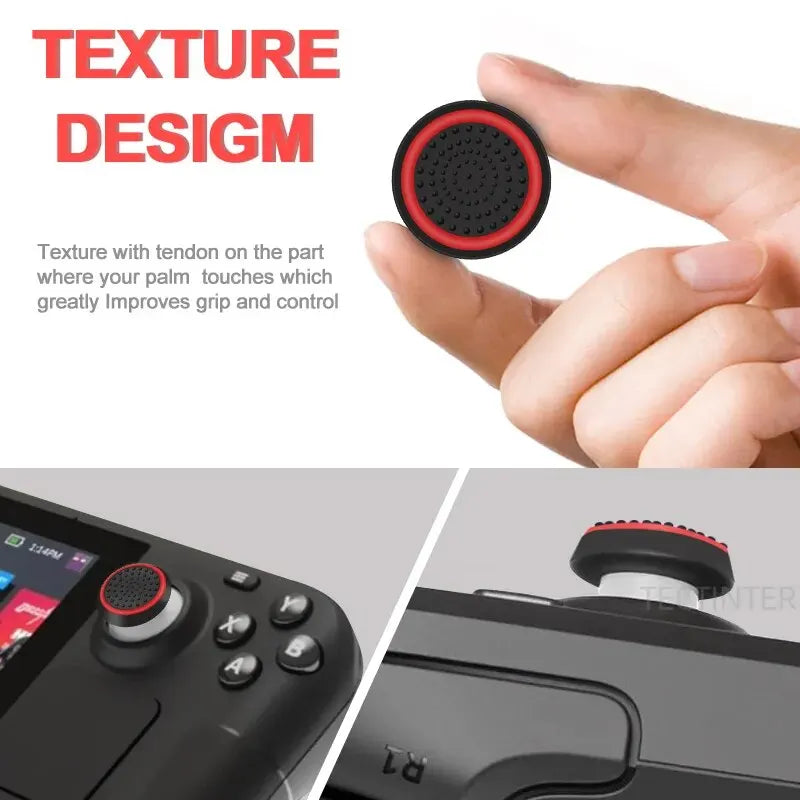 4Pcs Silicone Gel Thumb Grips Cover For Sony PS5/PS3/PS4 For XBOX One /360 Controller