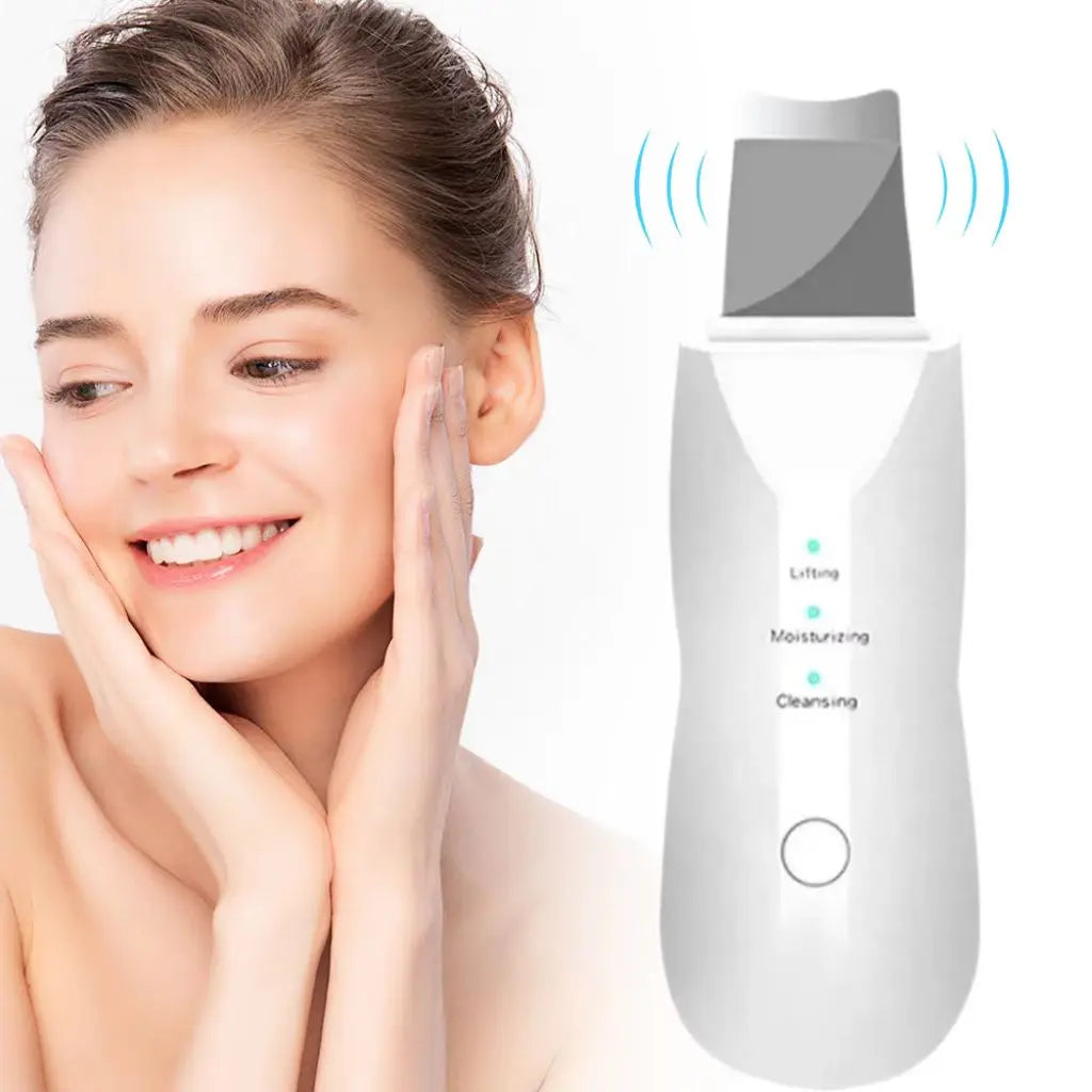 Ultrasonic Skin Scraper Pore Deep Face Cleaning