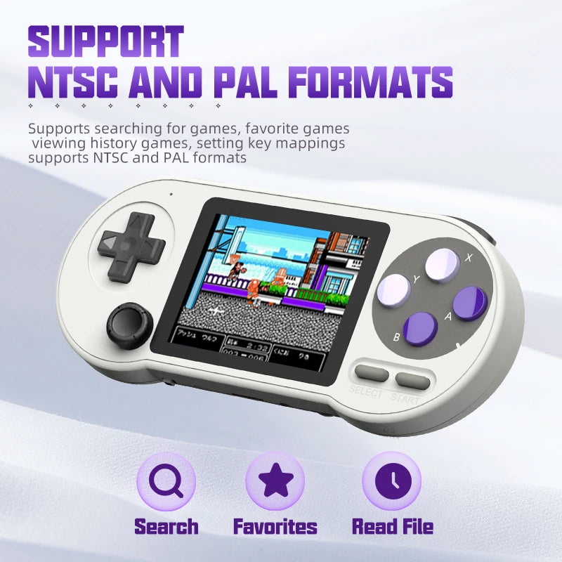 3 inch IPS Screen Handheld Game Console Mini Portable Game Player