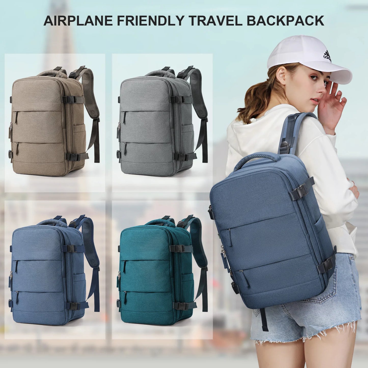 Travel Backpack Short Distance Airplane