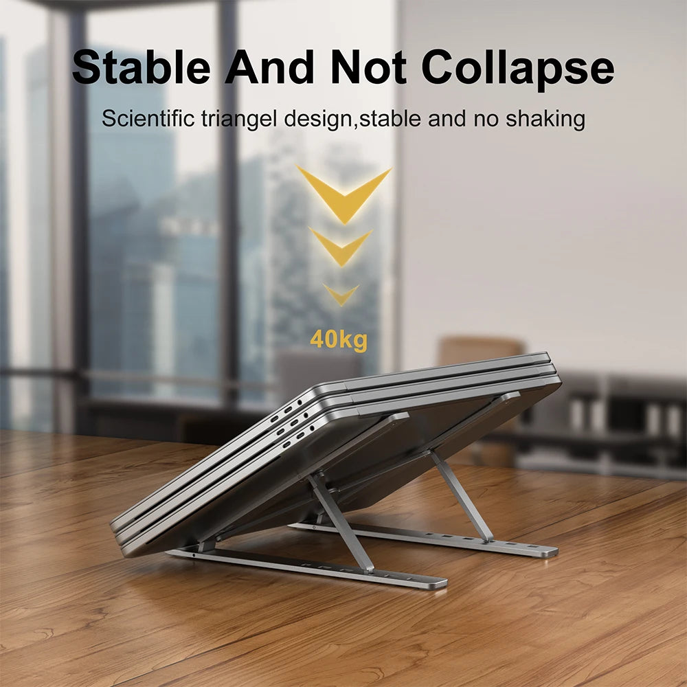Aluminum Alloy Laptop Stand Portable Notebook Holder