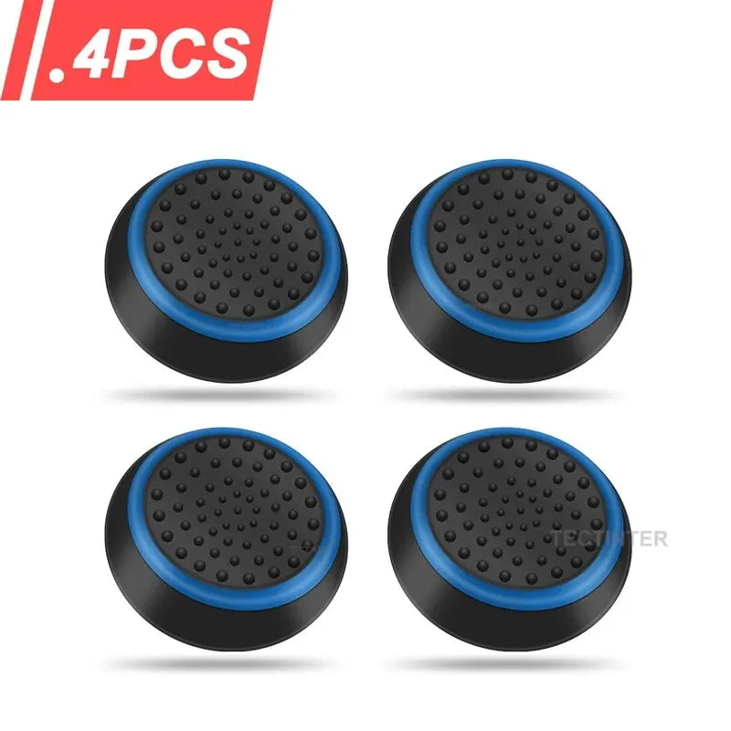 4Pcs Silicone Gel Thumb Grips Cover For Sony PS5/PS3/PS4 For XBOX One /360 Controller