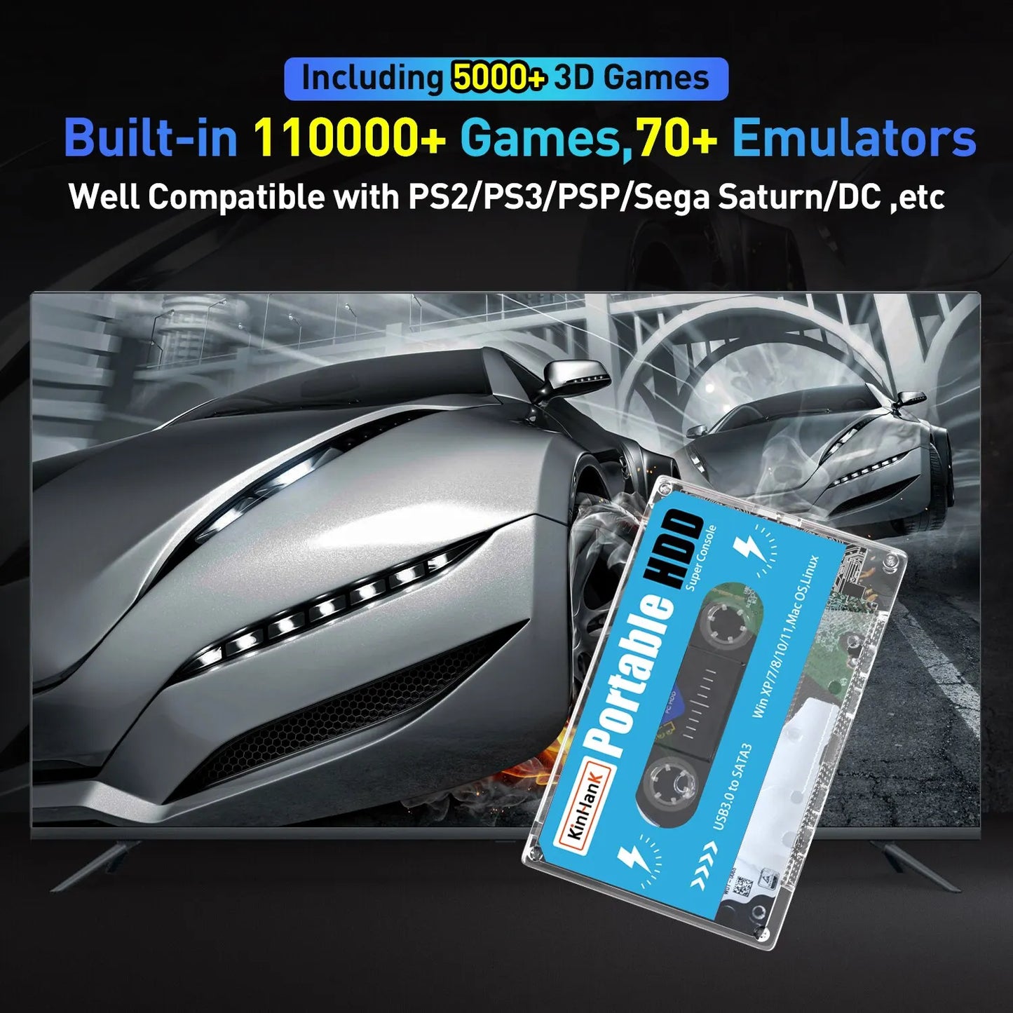 Super Console 500G Gaming HDD