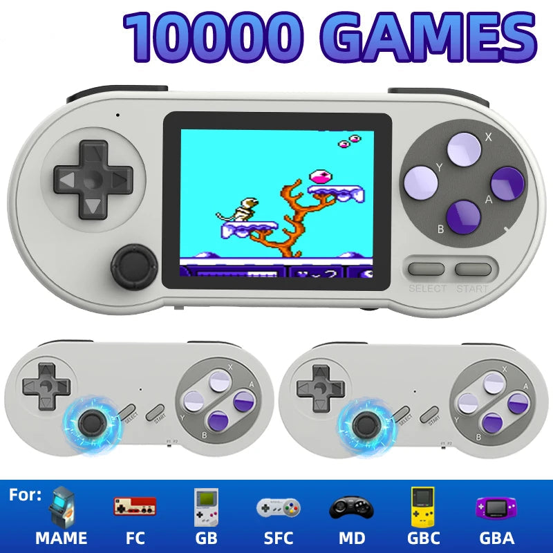 3 inch IPS Screen Handheld Game Console Mini Portable Game Player