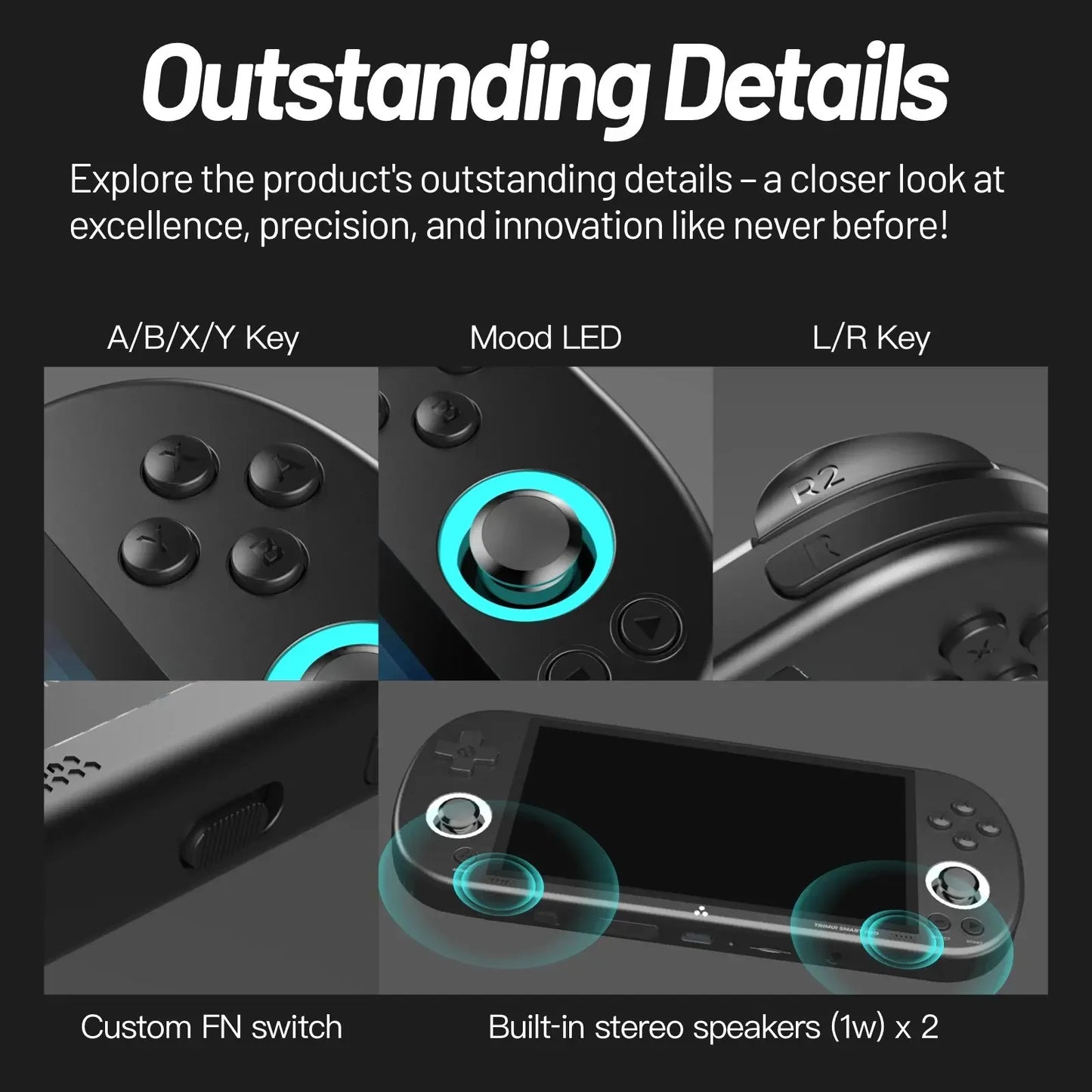 Trimui Smart Pro Handheld Game Console